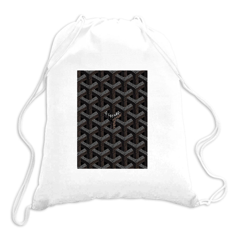 Goyard Geometric Pattern,goyard Skin Logo Drawstring Bags | Artistshot