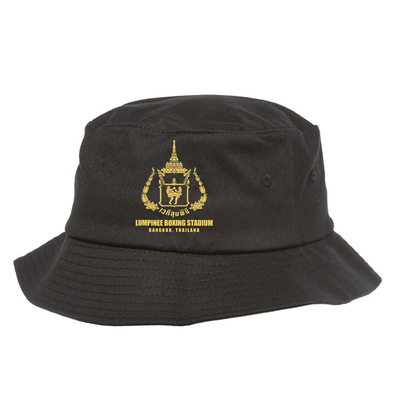 Lumpinee Boxing Stadium Bangkok Thailand Muay Thai Boxing Bucket Hat by home12 | Artistshot