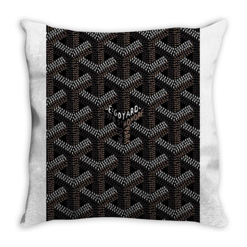 Goyard Geometric Pattern,goyard Skin Logo Throw Pillow | Artistshot