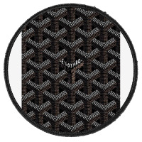 Goyard Geometric Pattern,goyard Skin Logo Round Patch | Artistshot