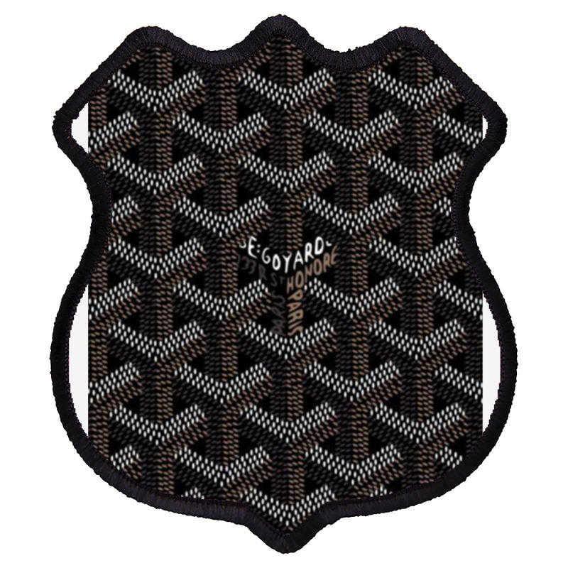 Goyard Geometric Pattern,goyard Skin Logo Shield Patch | Artistshot