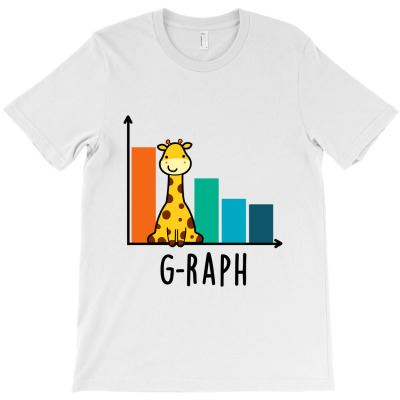 G Raph Cute Giraffe T-shirt Designed By Hrndzaar