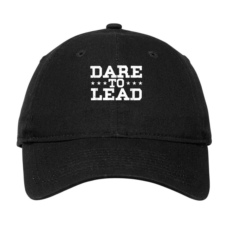 Leader Boss Manager Ceo Leadership Quotes Dare To Lead Adjustable Cap by KellyStella | Artistshot