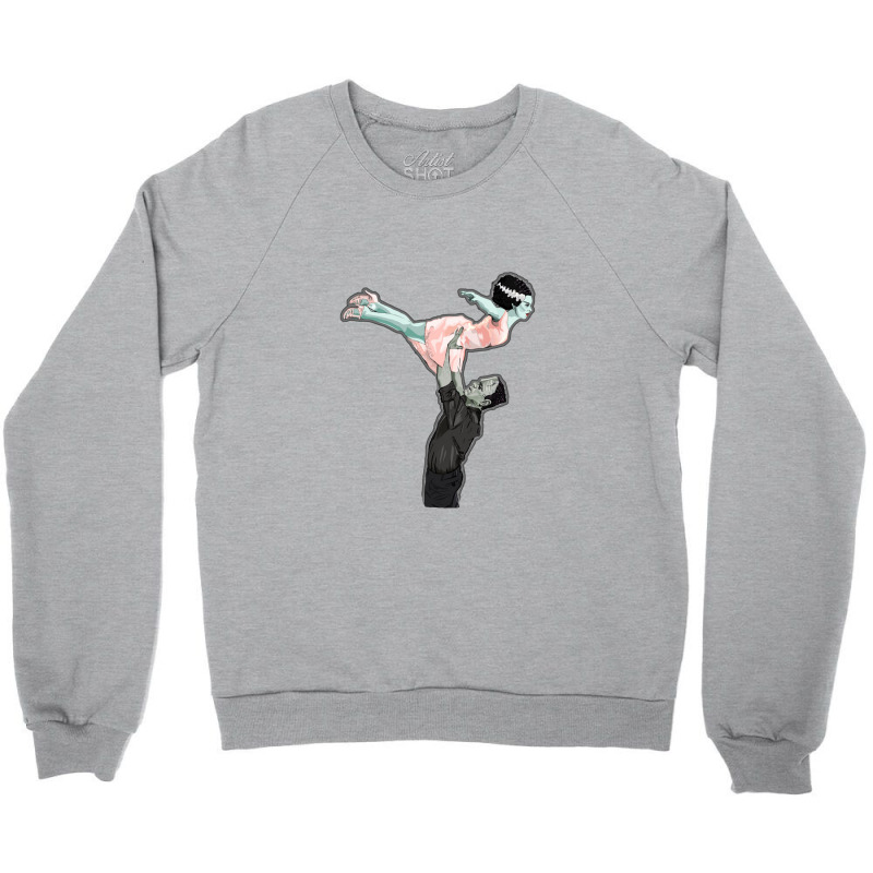 Dirty Dancing Frankenstein   Bride Of Frankenstein Crewneck Sweatshirt by pastellmagic | Artistshot