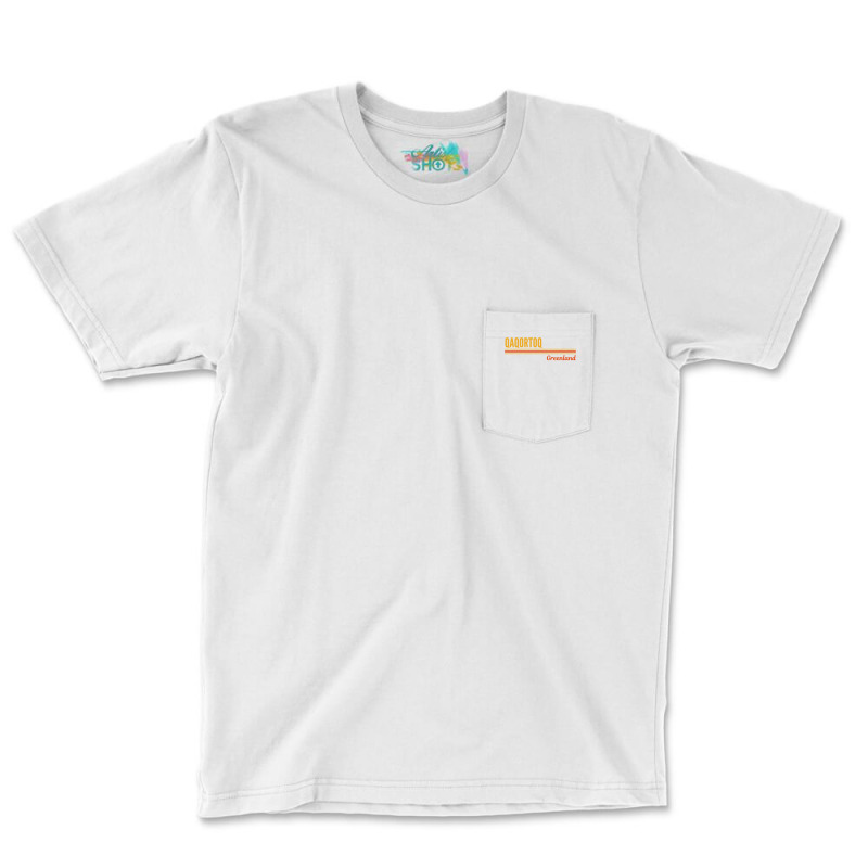 Qaqortoq Greenland T Shirt Pocket T-shirt | Artistshot