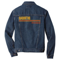 Qaqortoq Greenland T Shirt Men Denim Jacket | Artistshot