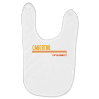 Qaqortoq Greenland T Shirt Baby Bibs | Artistshot