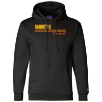 Qaqortoq Greenland T Shirt Champion Hoodie | Artistshot