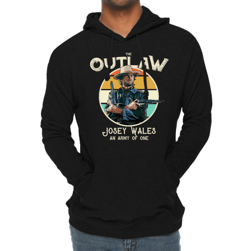 Outlaw Josey Wales, Outlaw, Josey Wales, Outlaw Josey Wales Art, The O Lightweight Hoodie | Artistshot