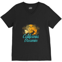 California Dreamin V-neck Tee | Artistshot