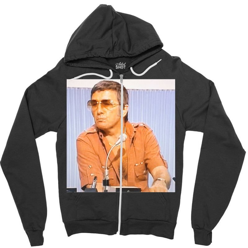 Richard Dawson 1978 Color Photo Classic Zipper Hoodie by lyheranea | Artistshot