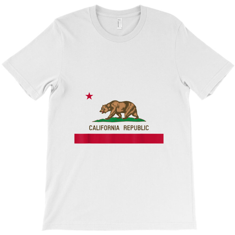 California Republic State Flag T-shirt | Artistshot