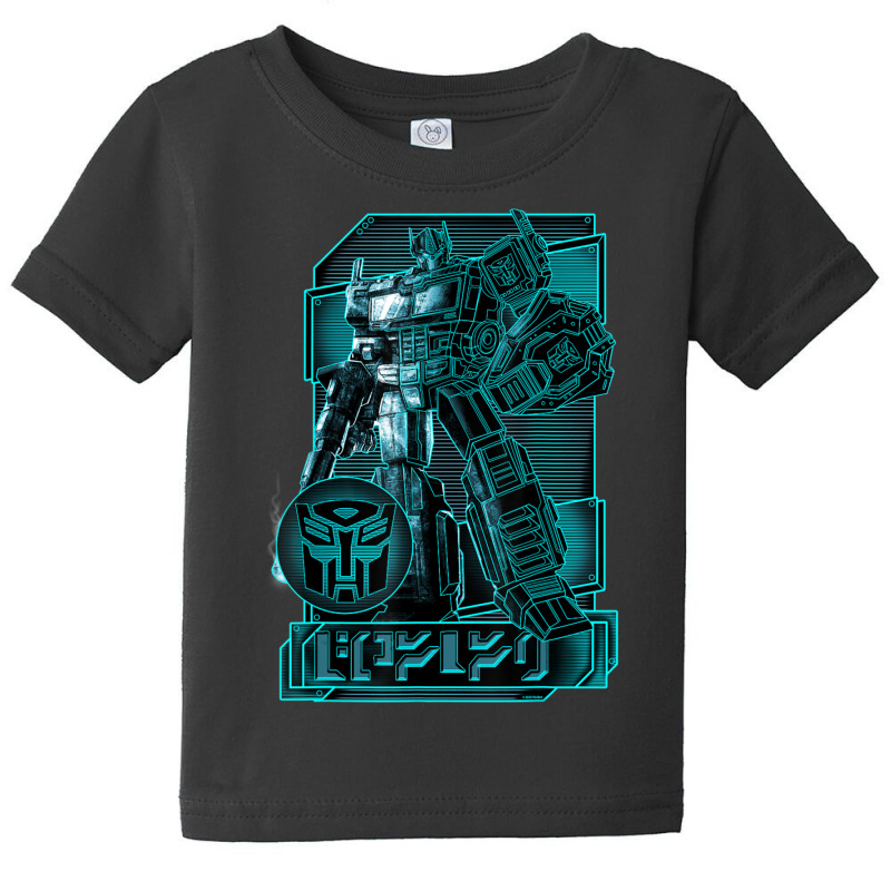 Transformers War For Cybertron Optimus Prime Portrait Baby Tee by cm-arts | Artistshot