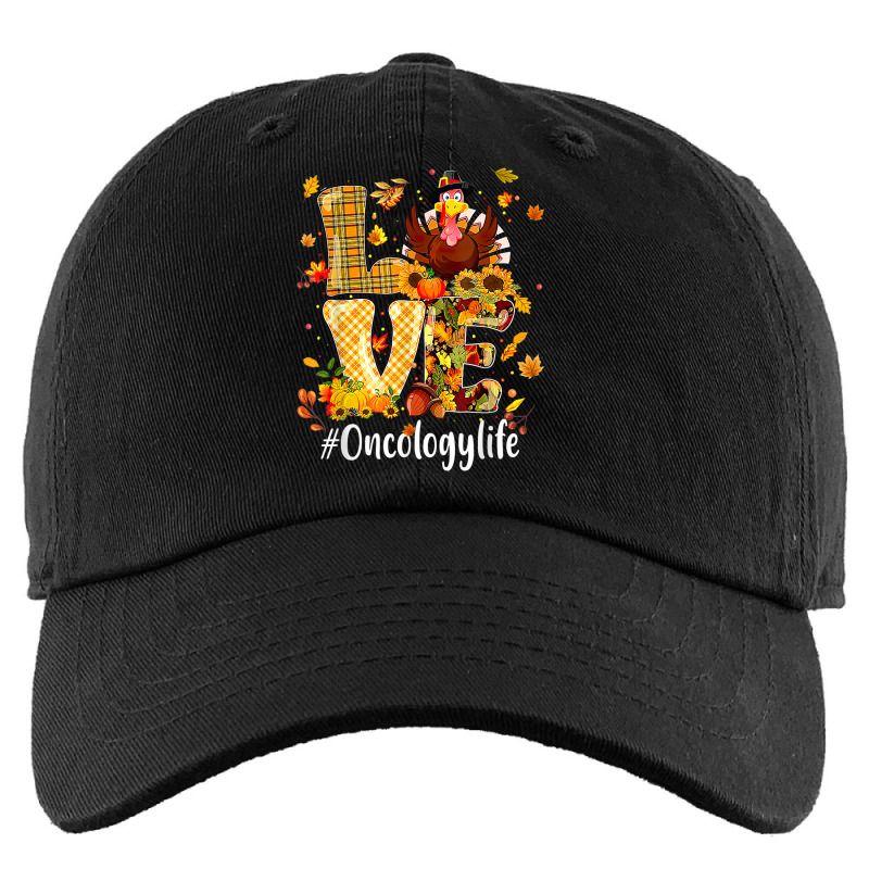 Love Oncology Life Turkey Funny Nursing Thanksgiving Day Kids Cap by Aquarius | Artistshot