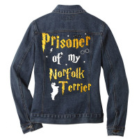 Norfolk Terrier Gifts   Norfolk Terrier Ladies Denim Jacket | Artistshot