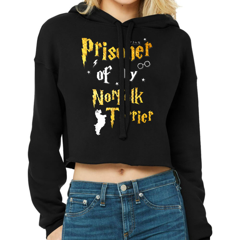 Norfolk Terrier Gifts   Norfolk Terrier Cropped Hoodie by Posh | Artistshot