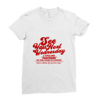 See You Next Wednesday   Fictional Film Ad Ladies Fitted T-shirt | Artistshot