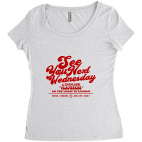 See You Next Wednesday   Fictional Film Ad Women's Triblend Scoop T-shirt | Artistshot