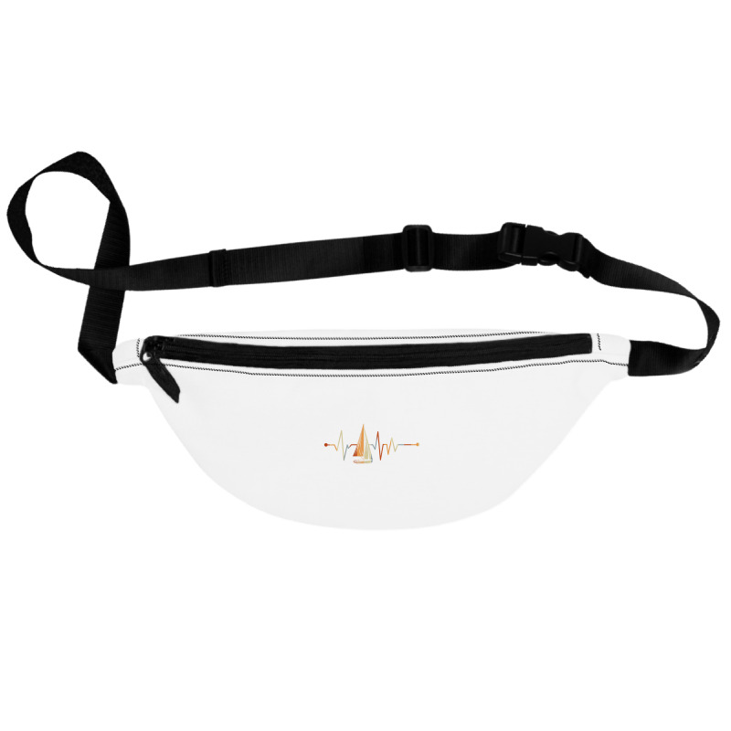 Sea Captain Gift.sail Boat Heartbeat Boat Sailing Fanny Pack | Artistshot