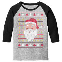 Christmas Sweater Santa Youth 3/4 Sleeve | Artistshot