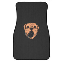 Dogue De Bordeaux Im Not Lazy Dogue De Bordeaux 01 Front Car Mat | Artistshot