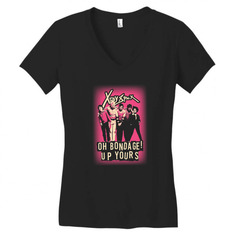 Concert Punk Women's V-Neck T-Shirt by goldiesinksa | Artistshot