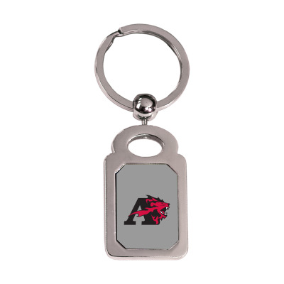 Albright Merch,lions Silver Rectangle Keychain Designed By Beom Seok Bobae