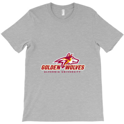 Alvernia Merch,golden Wolves 3 T-shirt Designed By Beom Seok Bobae
