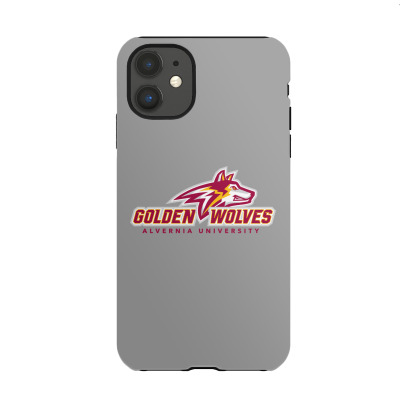 Alvernia Merch,golden Wolves 3 Iphone 11 Case Designed By Beom Seok Bobae