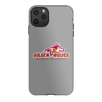 Alvernia Merch,golden Wolves 3 Iphone 11 Pro Max Case Designed By Beom Seok Bobae