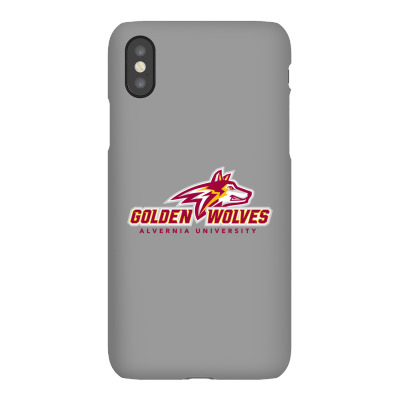 Alvernia Merch,golden Wolves 3 Iphonex Case Designed By Beom Seok Bobae
