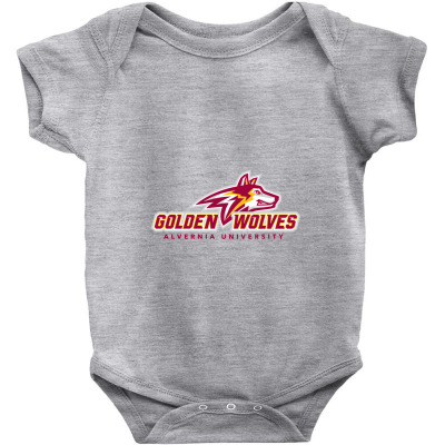 Alvernia Merch,golden Wolves 3 Baby Bodysuit Designed By Beom Seok Bobae