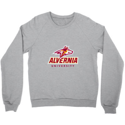 Alvernia Merch,golden Wolves Crewneck Sweatshirt Designed By Beom Seok Bobae
