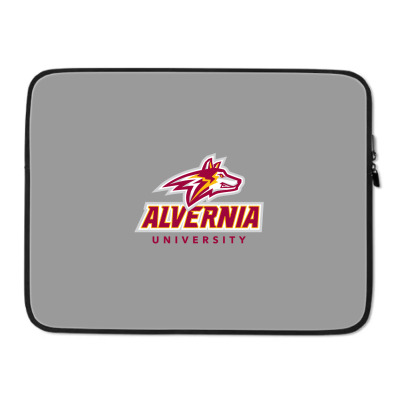 Alvernia Merch,golden Wolves Laptop Sleeve Designed By Beom Seok Bobae