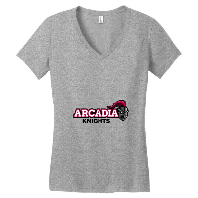 Arcadia Merch,knights 2 Women's V-neck T-shirt Designed By Beom Seok Bobae