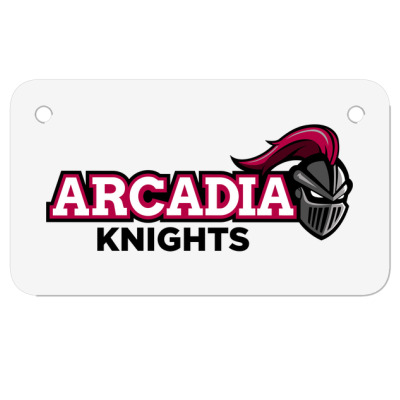 Arcadia Merch,knights 2 Motorcycle License Plate Designed By Beom Seok Bobae