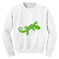 Just A Girl Who Loves Geckos Girls Teens Youth Sweatshirt | Artistshot