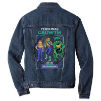 Personal Growth, The Personal Growth, Personal, Growth, Personal Growt Men Denim Jacket | Artistshot