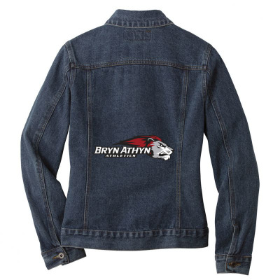 Bryn Athyn Merch, Lions 2 Ladies Denim Jacket Designed By Beom Seok Bobae