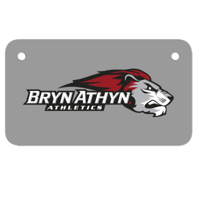 Bryn Athyn Merch, Lions 2 Motorcycle License Plate Designed By Beom Seok Bobae