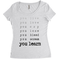 You Learn - Jagged Little Pill Women's Triblend Scoop T-shirt | Artistshot