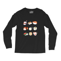 Cat Food Sushi Roller, Anime Movie Lover, Funny Thanksgiving Long Sleeve Shirts | Artistshot