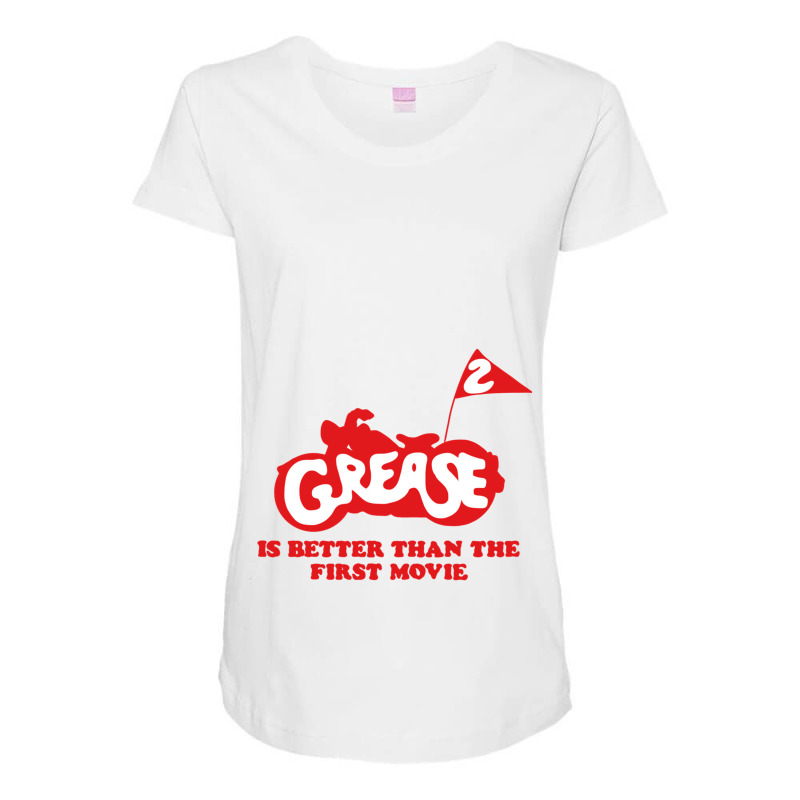 Grease 2 (3) Maternity Scoop Neck T-shirt by cm-arts | Artistshot