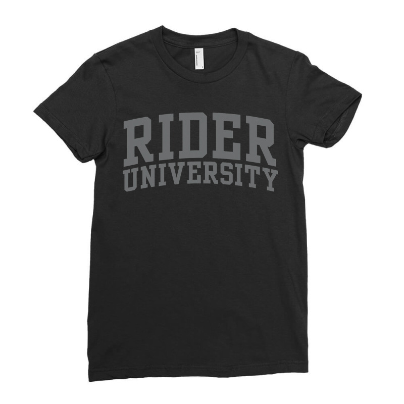 Rider University Oc1107 Ladies Fitted T-Shirt by home12 | Artistshot