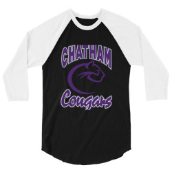 chatham merch, cougars 2 3/4 Sleeve Shirt | Artistshot