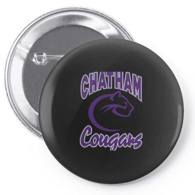 Chatham Merch, Cougars 2 Pin-back Button Designed By Beom Seok Bobae