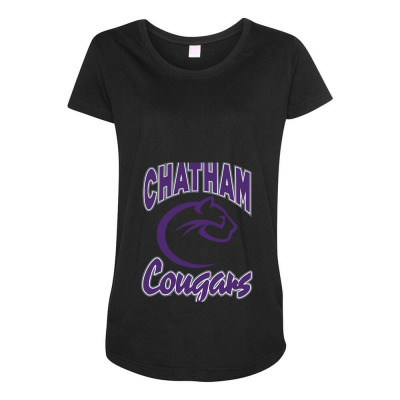 Chatham Merch, Cougars 2 Maternity Scoop Neck T-shirt Designed By Beom Seok Bobae