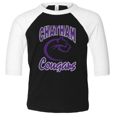 Chatham Merch, Cougars 2 Toddler 3/4 Sleeve Tee Designed By Beom Seok Bobae