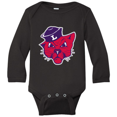 Linfield Merch,wildcats Long Sleeve Baby Bodysuit Designed By Beom Seok Bobae