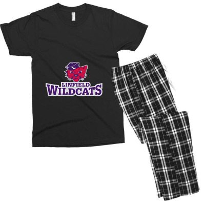 Linfield Merch,wildcats (2) Men's T-shirt Pajama Set Designed By Beom Seok Bobae